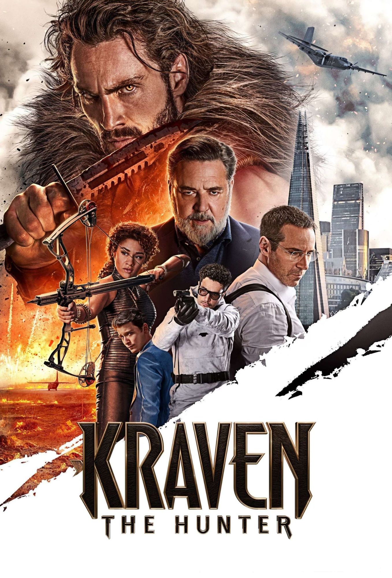 Kraven the Hunter (2024) (Hindi + English) Dual Audio Hollywood Poster