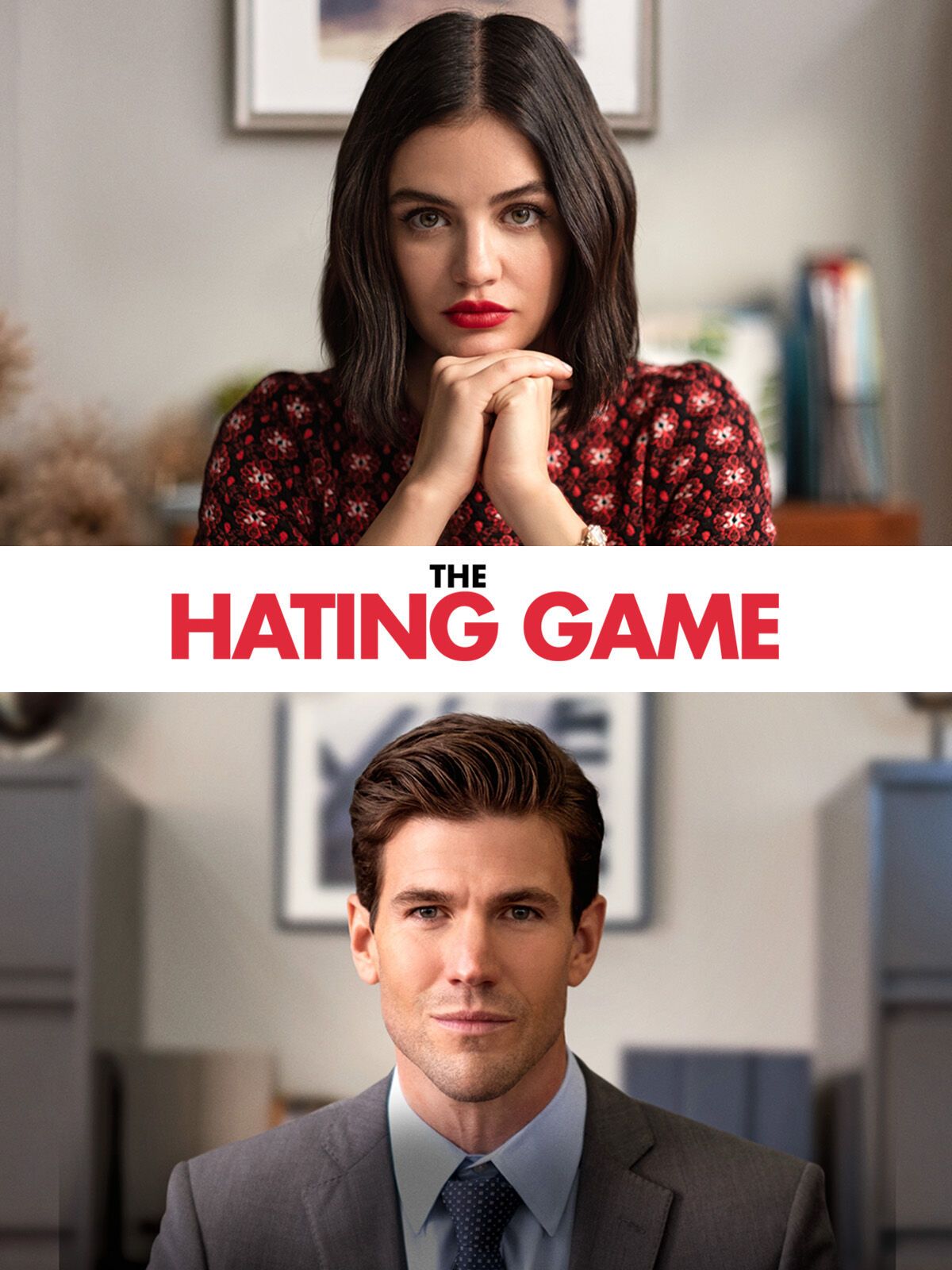The Hating Game (2021) (Hindi + English) Dual Audio Hollywood Movie 