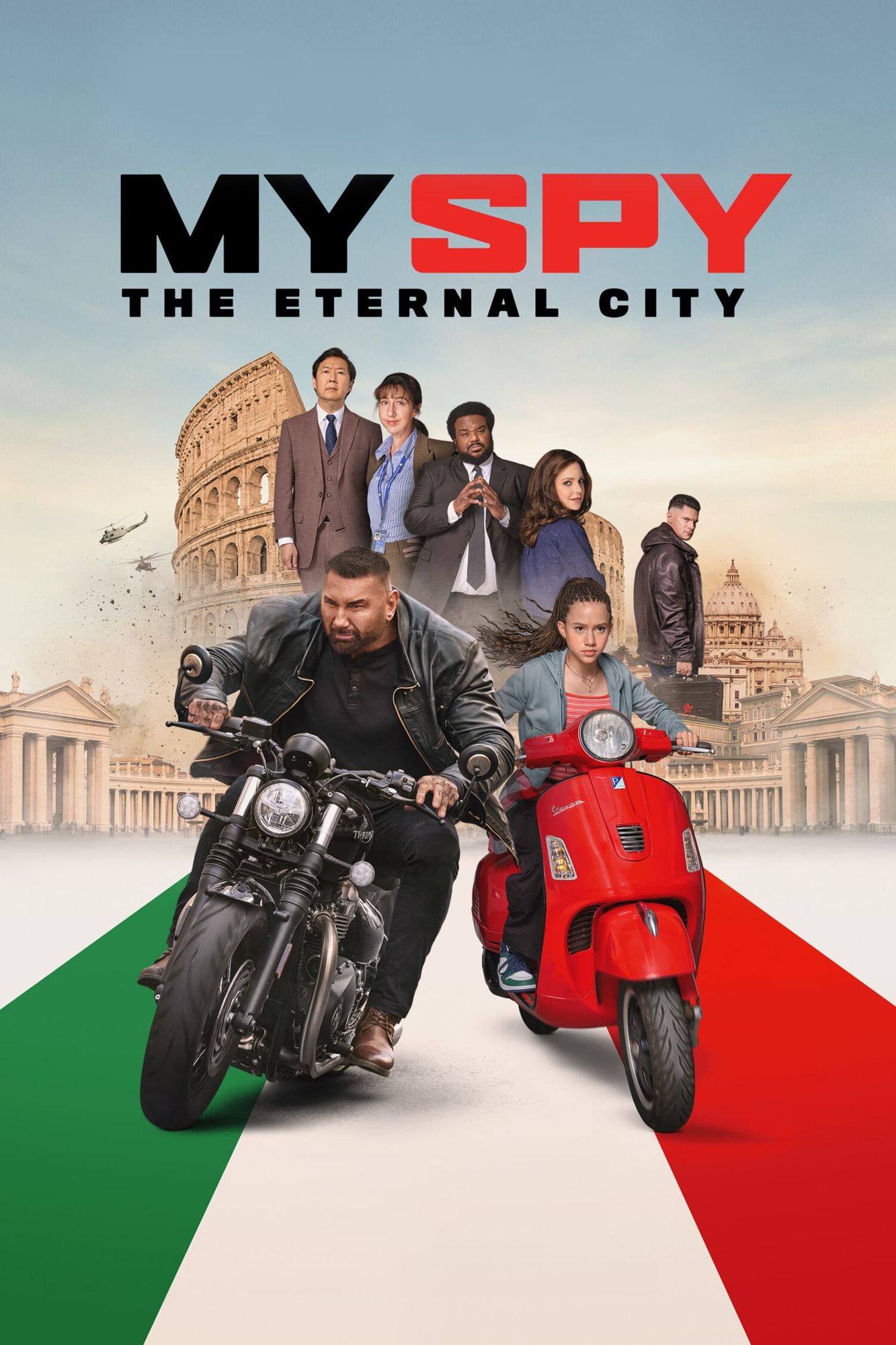 My Spy The Eternal City (2024) (Hindi + English) Dual Audio Hollywood Movie