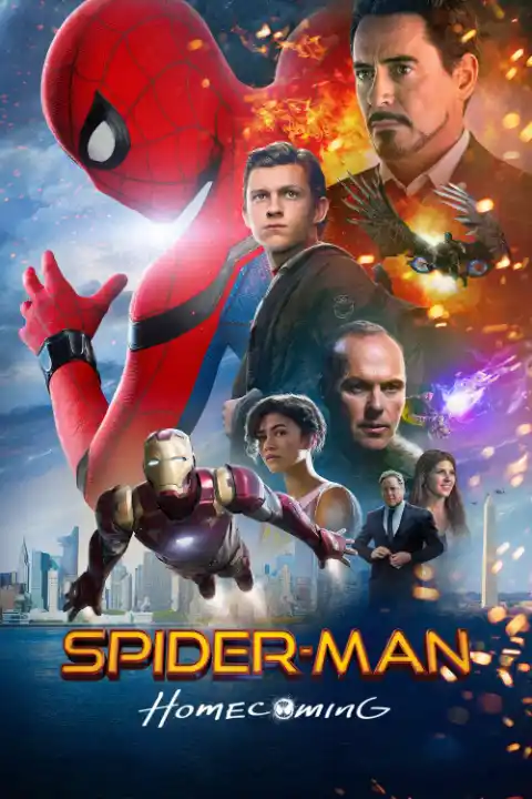 Spider Man Homecoming (Hindi + English) Dual Audio Hollywood Movie 