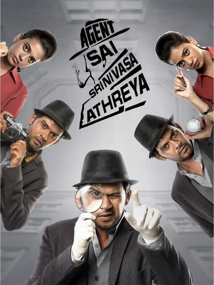 Agent Sai Srinivasa Athreya (2019) (Hindi + Telugu) Dual Audio UnCut South Movie HD ESub